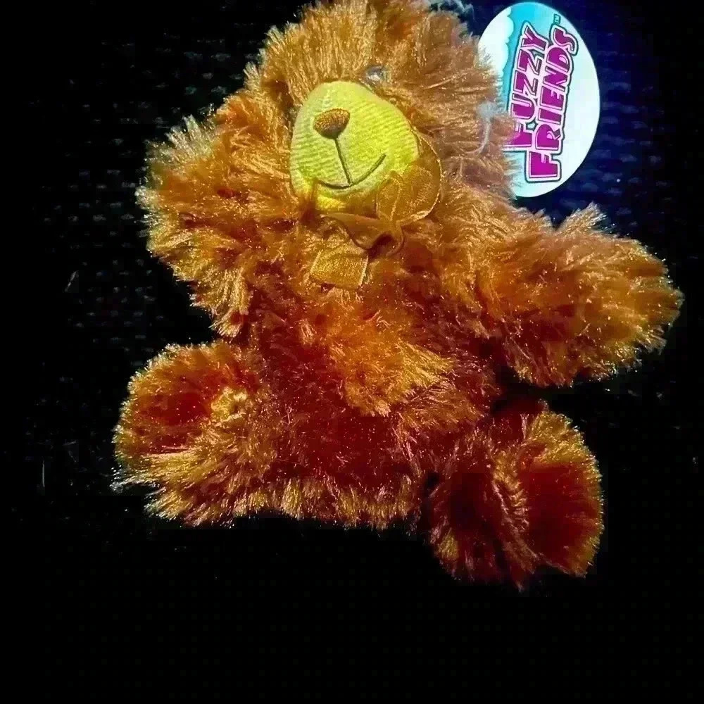 Teddy bear and kitty kat plush dolls